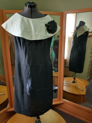 Black and white Modern Dress-WM DR 1705-Chest 44