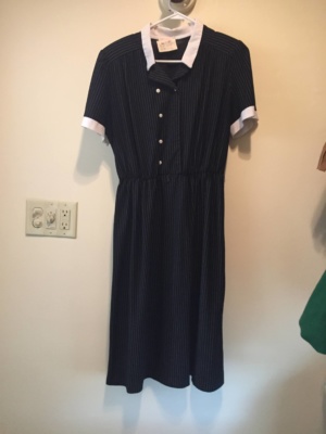 Black white Modern Dress-WM DR 1950-Chest 50