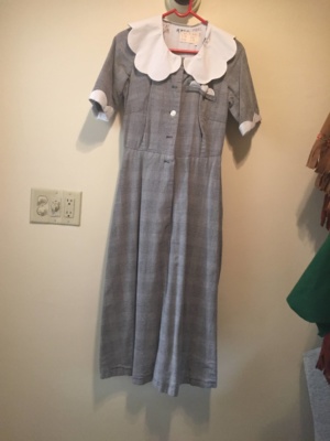 Grey white Modern Dress-WM DR 2475-Mmill'10-Chest 38