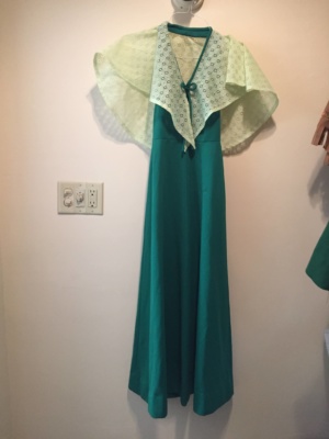 Green Modern Dress-WM DR 3100-Chest 32ish