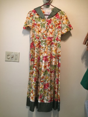 Green yellow red Modern Dress-WM DR 3125-Mmill'10-Chest 32