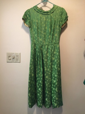 Green Modern Dress-WM DR 3126-Chest 32