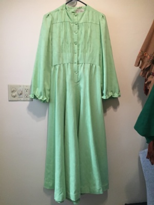 Green Modern Dress-WM DR 3329-Chest 36