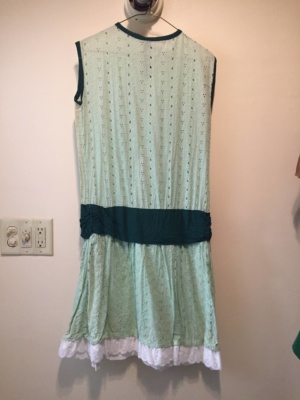 Green Modern Dress-WM DR 3428-Chest 38