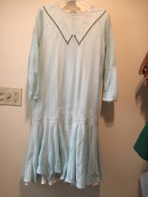 Green Modern Dress-WM DR 3500-Chest 40