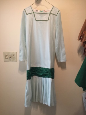 Green Modern Dress-WM DR 3600-Chest 42