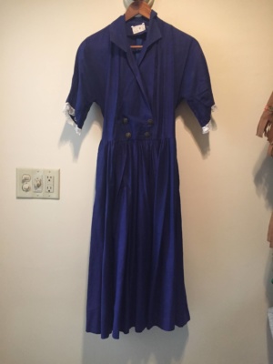 Navy Modern Dress-WM DR 4201-Chest 34