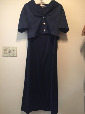 Navy Modern Dress-WM DR 4305-Chest 37