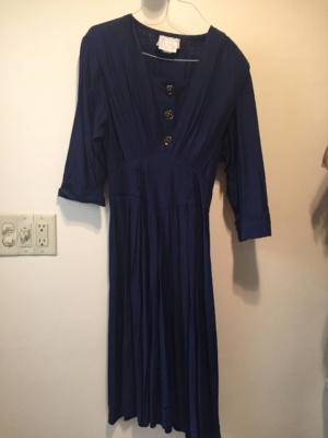 Navy Modern Dress-WM DR 4505-Chest 40