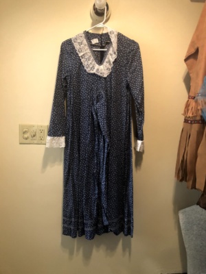 Blue Modern Dress-WM DR 4728-Chest 44