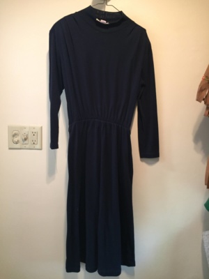 Navy Modern Dress-WM DR 4802-Chest 46