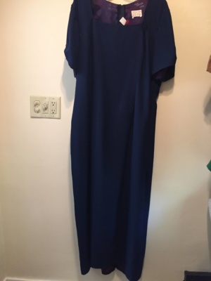 Navy Modern Dress-WM DR 4803-Chest 48