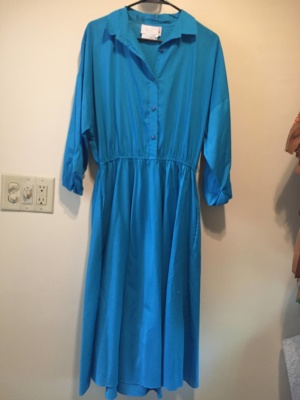 Blue Modern Dress-WM DR 4900-Chest 50