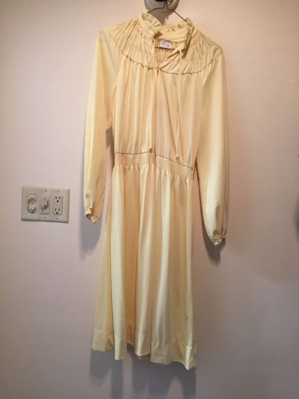 Yellow Modern Dress-WM DR 5700-Chest 44