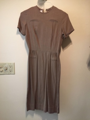 Brown Modern Dress-WM DR 6200-Chest 34