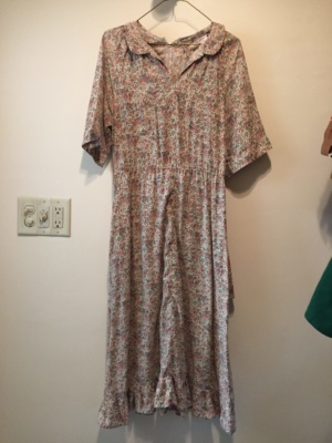 Brown green  Modern Dress-WM DR 6427-Chest 38
