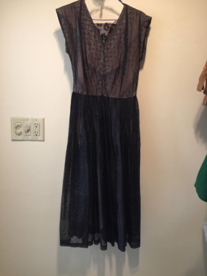 Brown Modern Dress-WM DR 6527-Chest 40