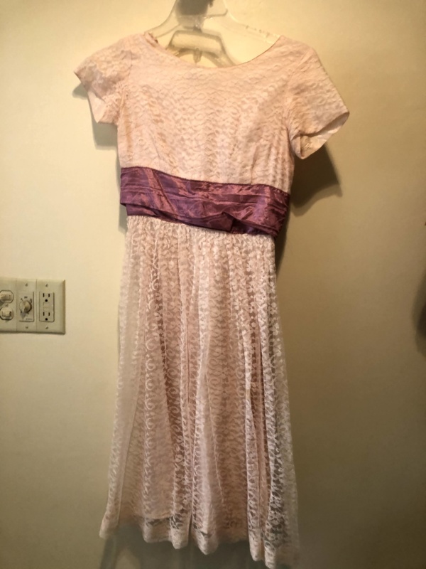 Pink purple Modern Dress-WM DR 7226-Chest 34
