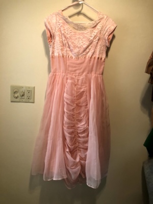 Pink Modern Dress-WM DR 7301-Chest 36