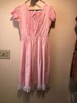 Pink Modern Dress-WM DR 7407-Chest 38