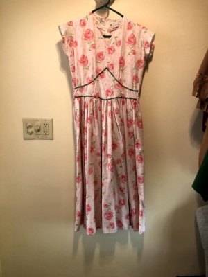 Pink green Modern Dress-WM DR 7427-Mmill'10-Chest 38