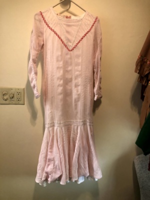 Pink red Modern Dress-WM DR 7531-Chest 40