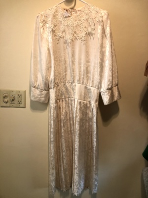 Cream   Modern Dress-WM DR 8525-Chest 40