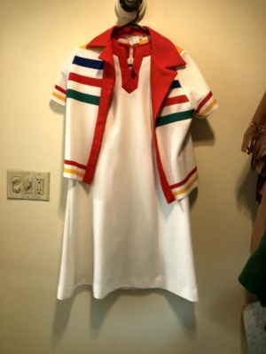 White red green blue Modern Dress-WM DR 8550-Chest 41
