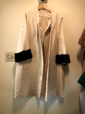 Cream brown Modern Dress-WM DR 8925-Chest 50