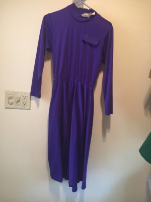 Purple Modern Dress-WM DR 9401-Chest 38