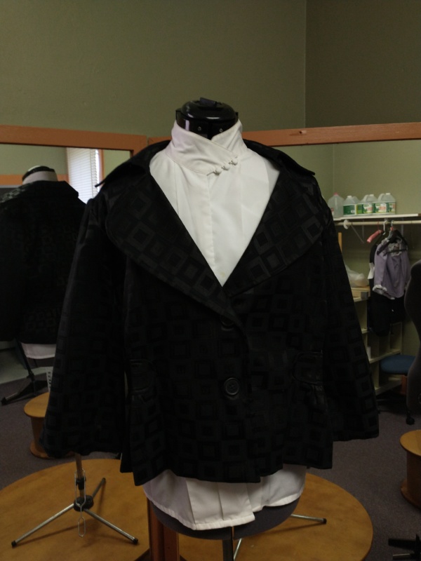 Black Women's Jacket-Wm Jkt 1600-Chest 48