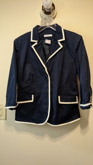 Navy, white Women's Jacket-Wm Jkt 4700-Chest 44
