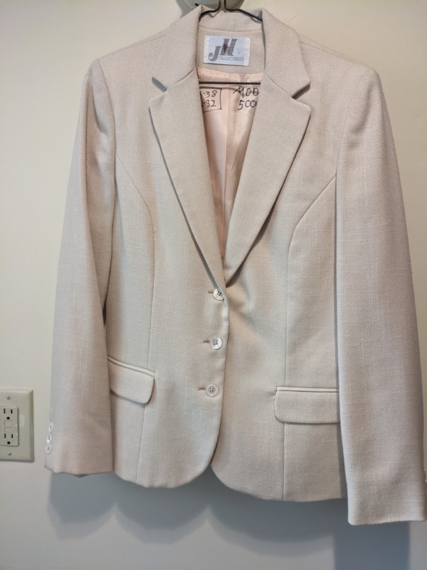 Tan Women's Jacket-Wm Jkt 6501-Chest 40