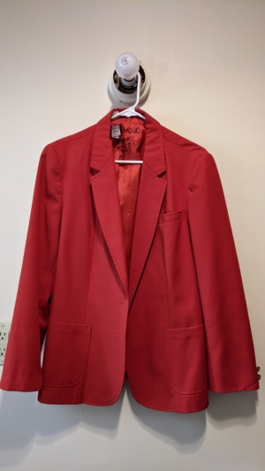 Red Women's Jacket-Wm Jkt 6801-Chest 46