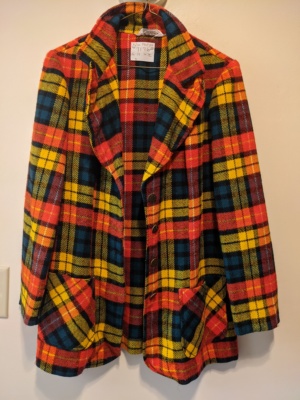 Red Women's Jacket-Wm Jkt 7176-Chest 38