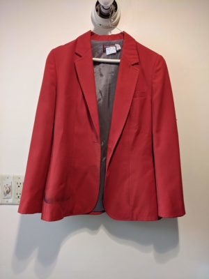 Red Women's Jacket-Wm Jkt 7600-Chest 42