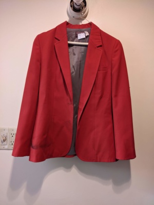 Red Women's Jacket-Wm Jkt 7700-Chest 44