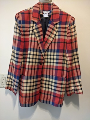 Red orange blue Women's Jacket-Wm Jkt 7775-Chest 44
