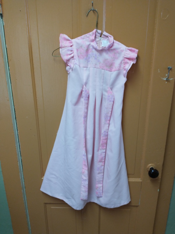 Pink Children's Dress-Ch Dr 7005-Chest 26