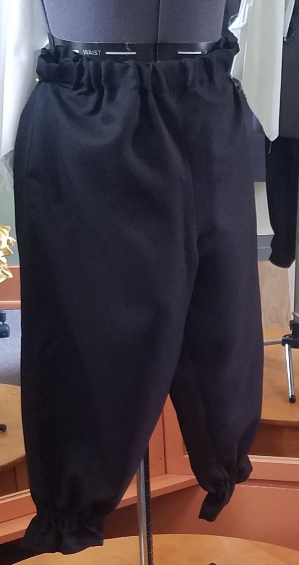 Black Children's Pants-CH PT 1902-BB'20-Waist 26-39