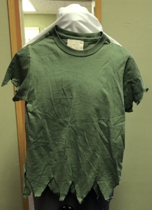 Green Children's Shirt-Ch Sh 3801-PPan-Neck 16