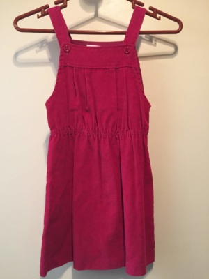Pink Children's Dress-Ch Dr 7002-Chest 24