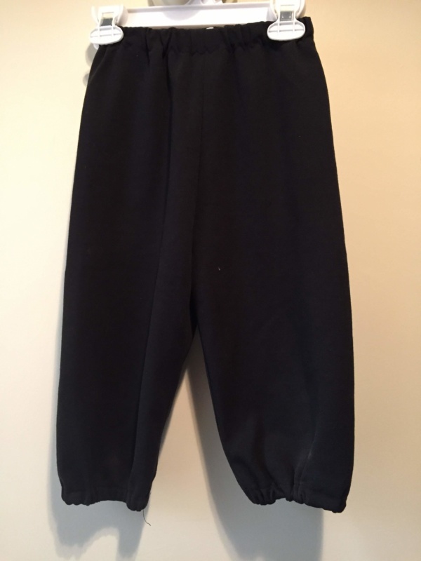 Black Children's Pants-Ch Pt 1002-Waist 20