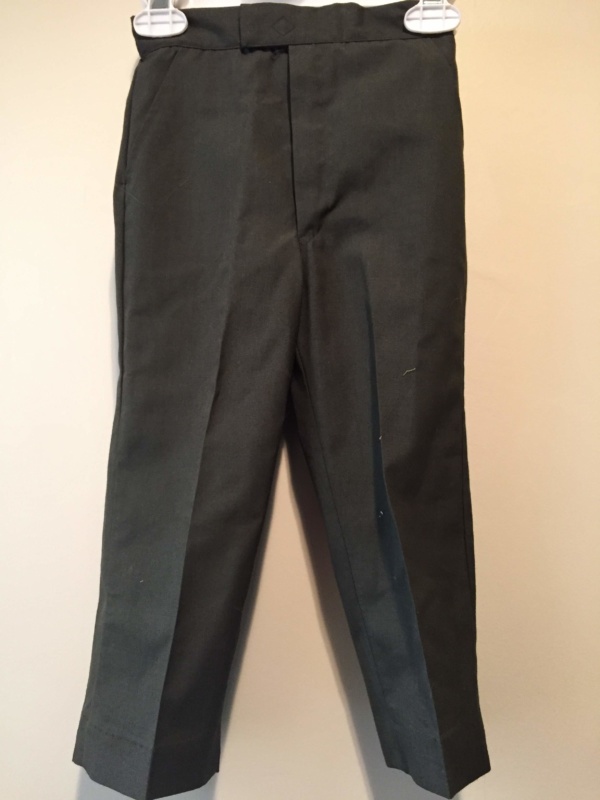 Green Children's Pants-Ch Pt 3001-Waist 19