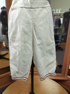 White Children's Pants-Ch Pt 8400-Waist 28