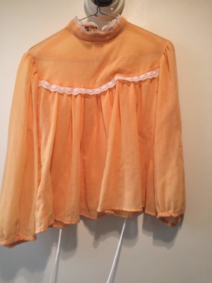 Orange Children's Shirt-Ch Sh 5600-Neck 15