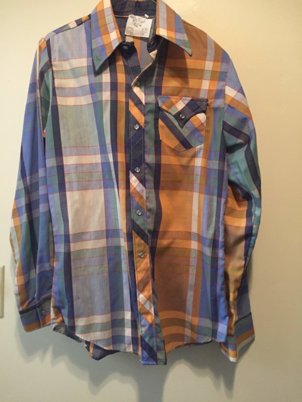 Orange blue green red Children's Shirt-Ch Sh 5675-Neck 15