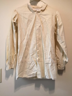 White Children's Shirt-Ch Sh 8604-Neck 14