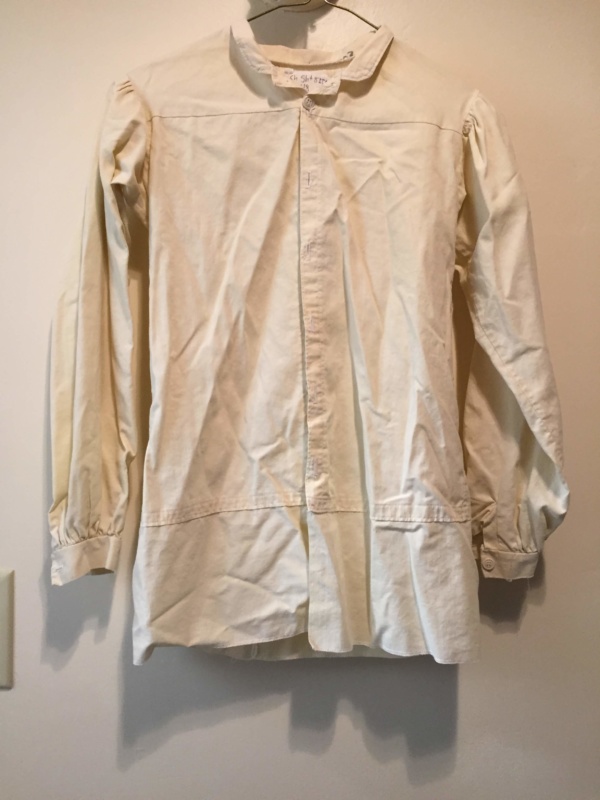 White Children's Shirt-Ch Sh 8604-Neck 14