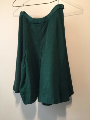 Green Children's Skirt-Ch Sk 3002-Waist 25